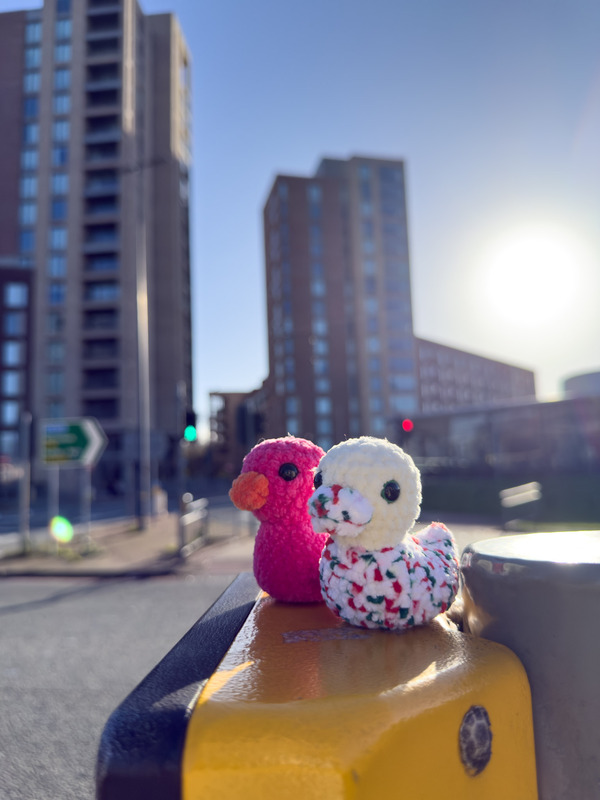 Handmade Crochet Duck Plushies – Amigurumi Mini Ducks – Cute Pocket Ducks – Soft Gift for Kids & Adults